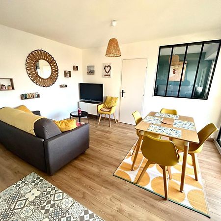 Magnifique Appartement Vue Mer A 50 M De La Plage 滨海维莱 外观 照片