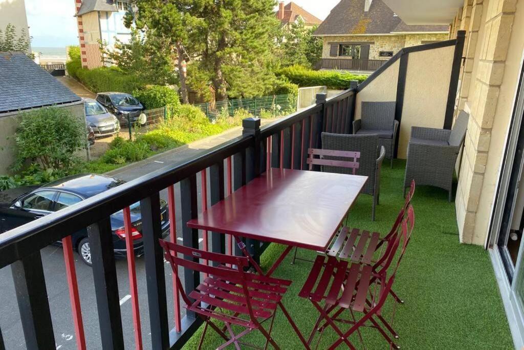 Magnifique Appartement Vue Mer A 50 M De La Plage 滨海维莱 外观 照片