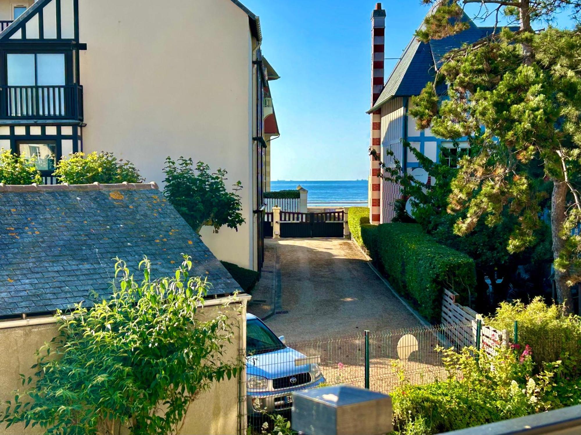 Magnifique Appartement Vue Mer A 50 M De La Plage 滨海维莱 外观 照片